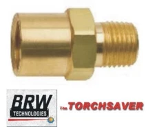 Brass Argon Inert Gas fitting RH Argon x 1/4 Pipe Thread fitting AW-15A