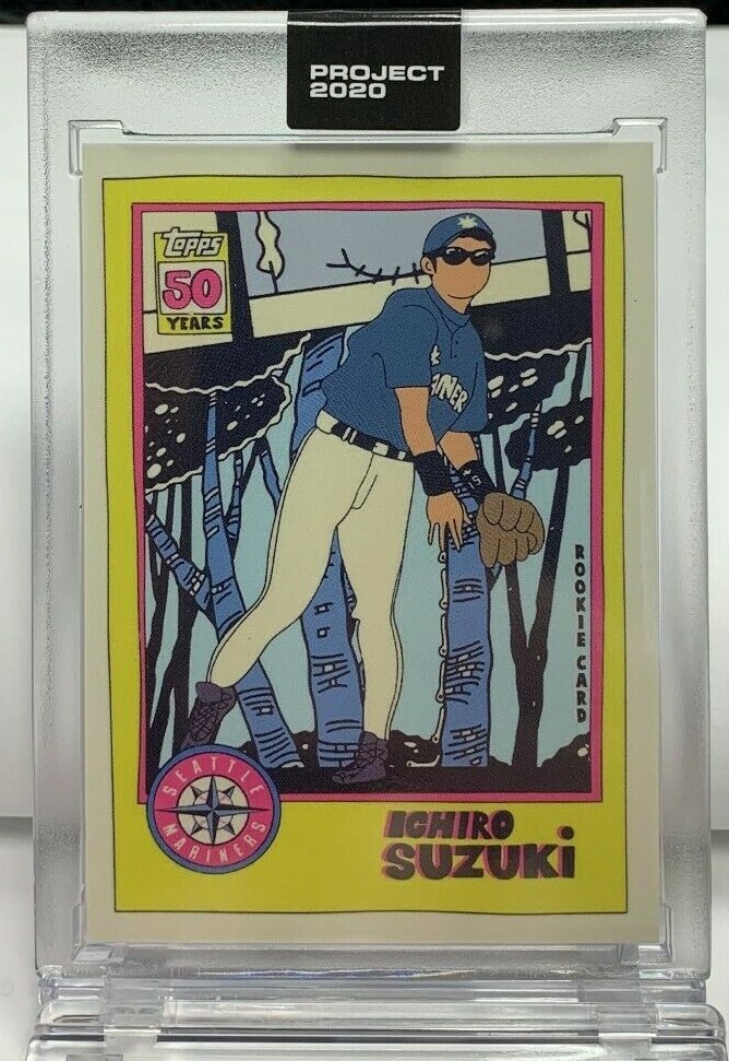 Topps Project 2020 Card #243 - 2001 Ichiro Suzuki by FUCCI - Print