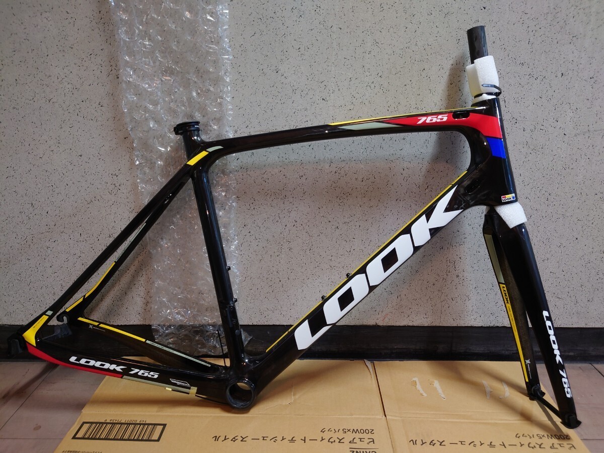 LOOK - LOOK765フレーム　ジャンク扱い　Sサイズ LOOK 765 Frame Set Road Bike Unused Carbon Size 53(M) Free