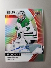 2023-24 Allure Hockey Rookie Red Rainbow Auto Matt Murray #127 Dallas Stars