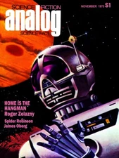 Analog Science Fiction-Science Fact  Vol 95, No. 11 Nov 1975 Art Poster 18x24