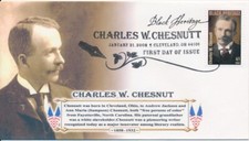 #4222 Charles W. Chestnut Black Heritage Therome cachet First Day cover 48 made