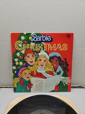 BARBIE CHRISTMAS LP (1981) ORIG KID STUFF RECORDS HOLIDAY XMAS