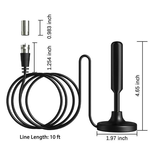 300 Miles Upgraded TV Antenna Digital HD Antenna Indoor HDTV Rang∈ 1080P 4K T6Z1 - Picture 11 of 11