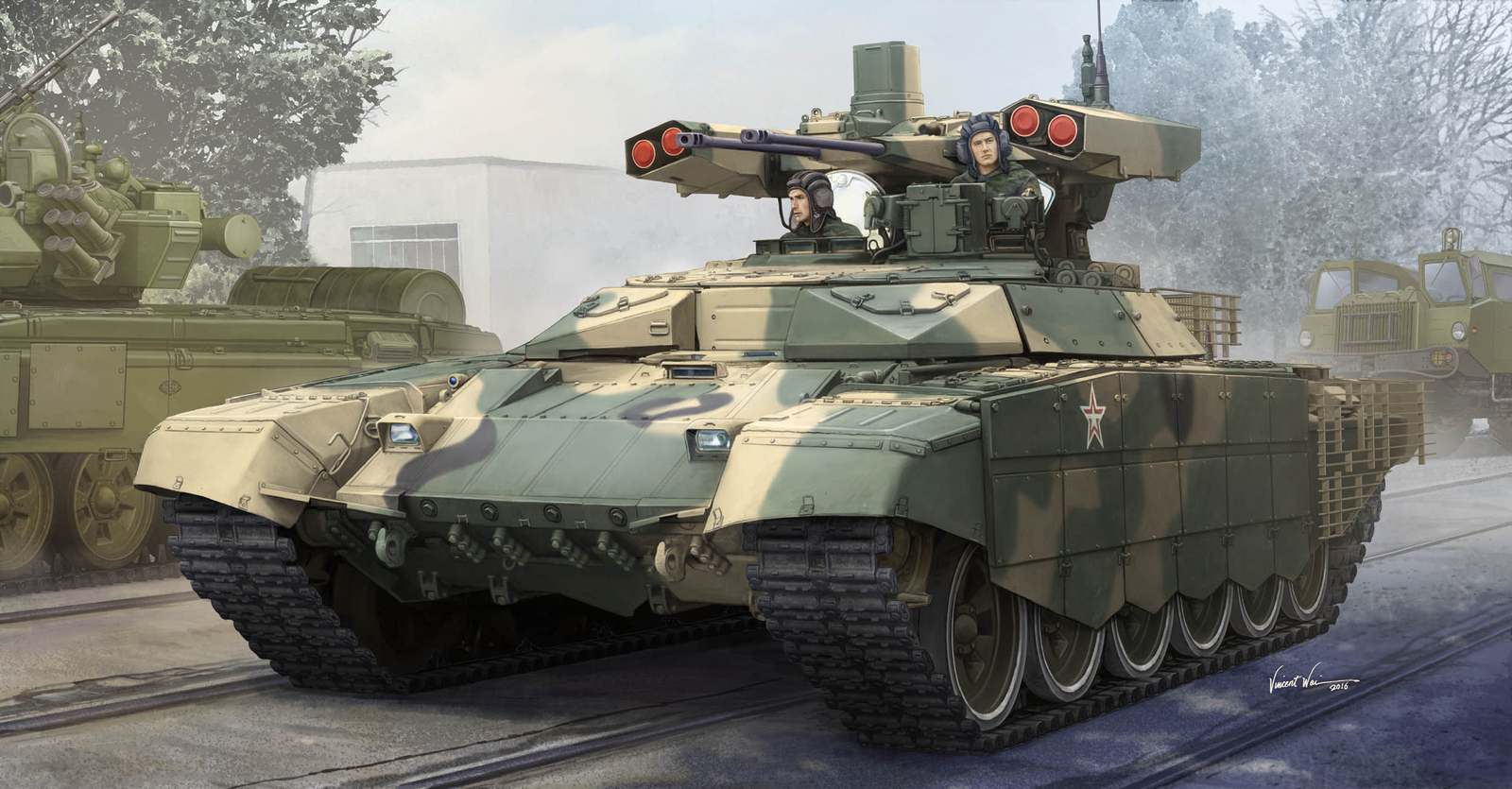 Trumpeter 09515 - 1:35 Russian BMPT-72 Terminator-2 - New