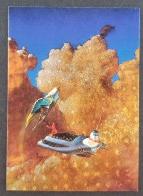 Fliers of Antares 1994 Sci-Fi Space Foil Card #2 (NM)