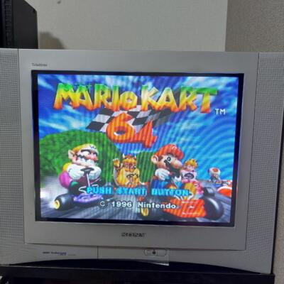 Sony Trinitron Kv-21Da75 Made In 2004 Vintage Crt Television Sony Trinitron Kv-21Da75 Made In 2004 Vintage Crt Television