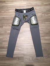 Nike Pro Combat Hyperstrong Placa Dura Fútbol Medias Pantalones Gris 2XL 63469-071
