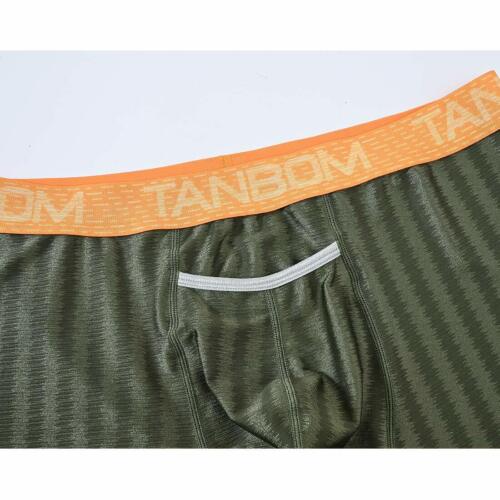 Men Bulge Enhancing Pouch Big and Tall Top Open Fly Silk Boxer Briefs Underwear - Picture 16 of 57
