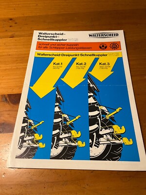 Brochure Walterscheid three-point quick coupler tractor N