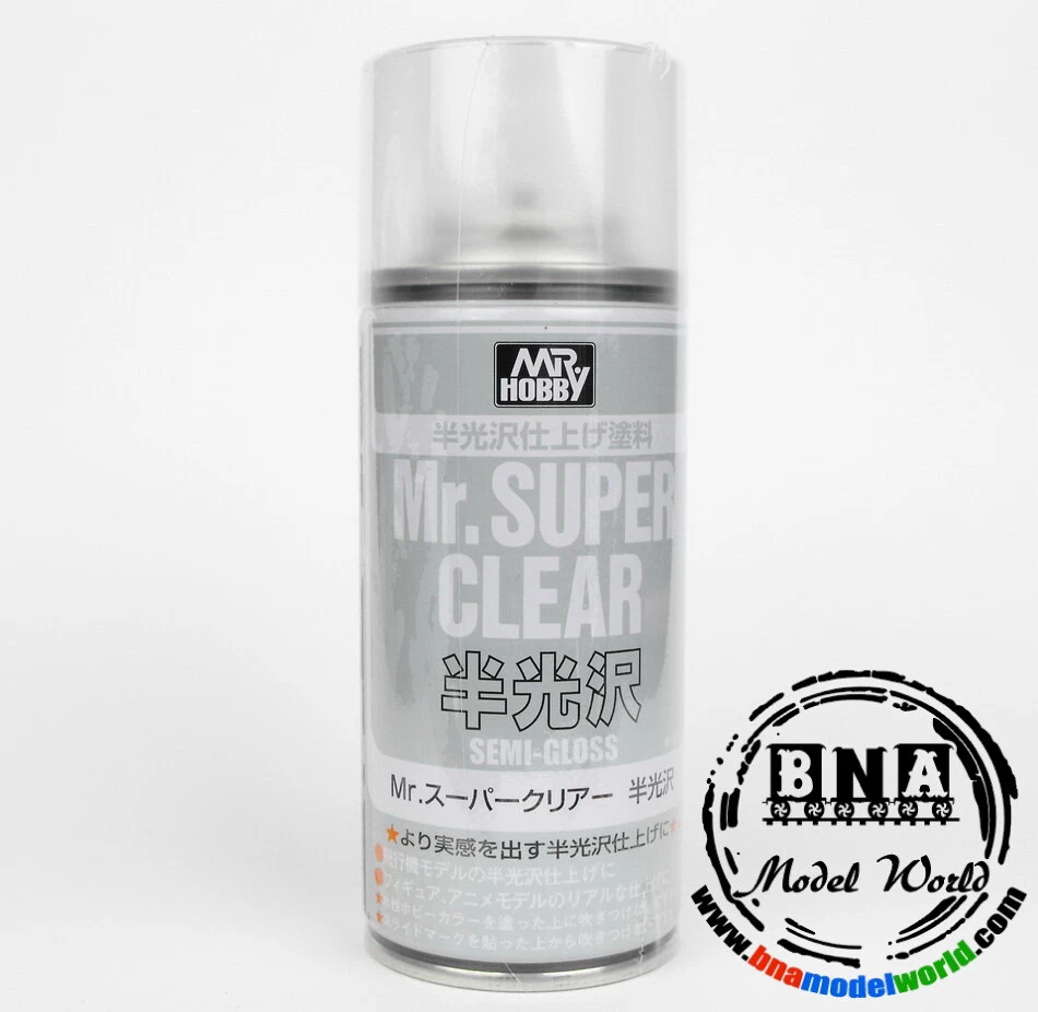 Gunze Sangyo/GSI Mr.Super Clear Spray (Semi-Gloss) 170ml