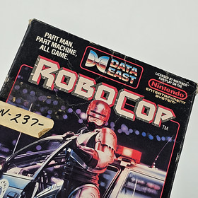 Robocop NES Game Box & Cart - Rev-A NES-CP-USA Tested Authentic Ex-Rental