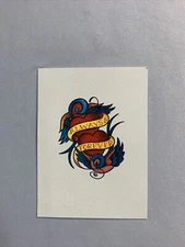 Avanti Press Always & Forever Anniversary Greeting Card Heart Tattoo New