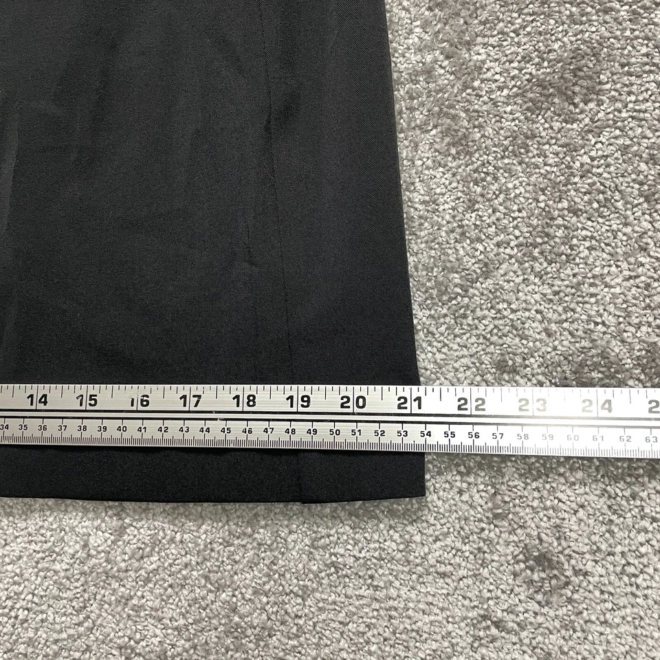 Alyn Paige Skirt Womens 11/12 Black Short Mini A Line Solid Office Business Zip - Image 4 of 4