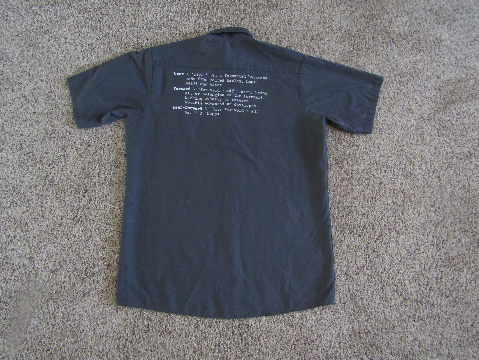 RED KAP BARLEY'S BEER PATCH FERMENTED BEVERAGE MA… - image 2