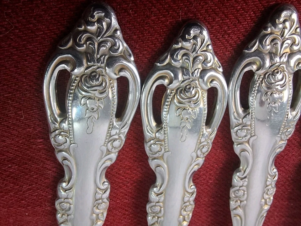 Oneida Community Acero Inoxidable 8 Cucharas Postre Brahms  Foto 3 de 4