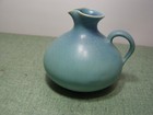 Van Briggle  Leroy Weber Pitcher Vase Signed "Origional" Ming Blue — photo 1