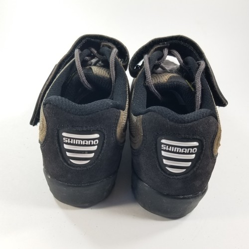 Shimano Cycling Mountain Bike Shoes Black Beige Men's Size 7 Womens 8 SH-M038W - Picture 6 of 13