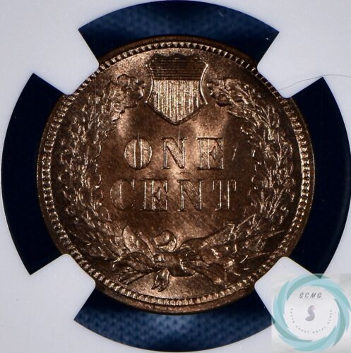 1906 1C Indian Head Cent NGC MS 65 RB w/CAC - Brilliant and Balanced Red Brown - Picture 6 of 16