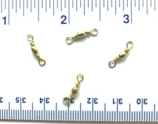 1000 GT Top Quality Brass Barrel Fishing Swivels Size 12 (35# Test)