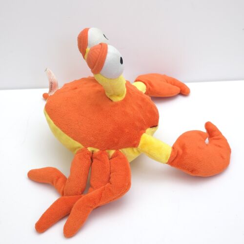 Kohl's Cares Pout-Pout Fish Crab 8" x 18" Plush Stuffed Animal Orange Yellow - Picture 2 of 7