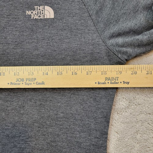 The North Face Edge To Edge Hoodie Womens Medium Gray Fleece Sweatshirt New - Picture 10 of 12