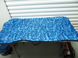 ***Ozark Trail Kids Blue Camo Sleeping Bag***