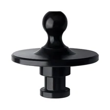 Gooseneck Ball Adapter - Fifth Wheel Kingpin to 2-5/16 Inch Gooseneck Ball To...