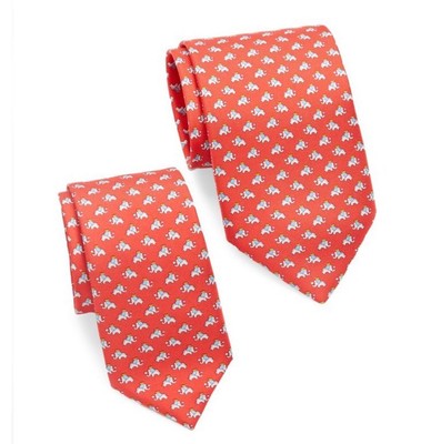 ferragamo red tie