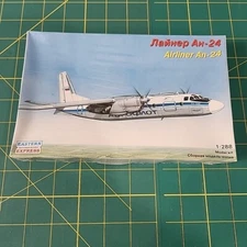 Airliner An-24 Eastern Express Group 1/288th Scale Russian Model New #28801