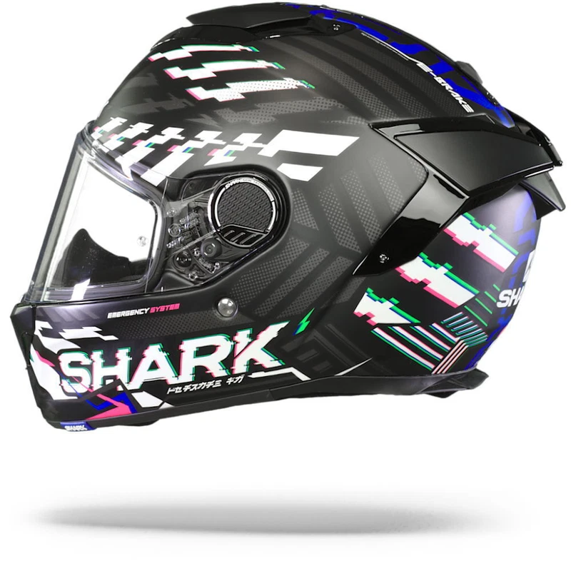 Shark Spartan GT E-Brake Kba Helmets Matt Black White, photo 1 of 5