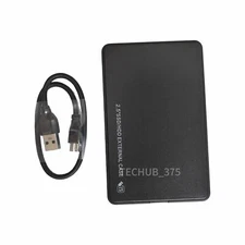 2.5 Inch USB 3.0 SATA External Hard Drive Enclosure Case for HDD SSD Laptop
