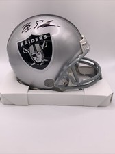 BRYAN EDWARDS SIGNED MINI HELMET JSA RAIDERS
