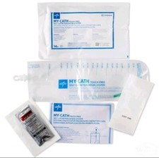 Medline My-Cath Touch-Free Self-Catheterization System 14Fr Sterile Single Use