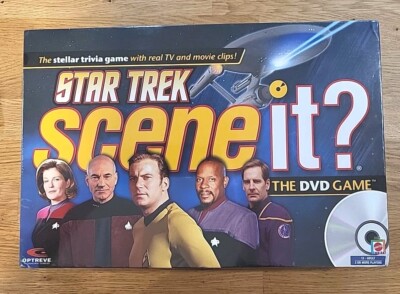 Star Trek Scene It? DVD Board Game New 2009 SciFi New