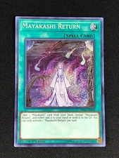 YUGIOH MAYAKASHI RETURN HISU-EN038 1ST SECRET