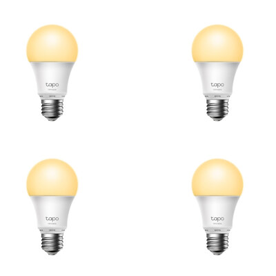 TP-Link Tapo L510E WLAN-Glühbirne 4er Pack LED Lampe Steuerbar über App Alexa