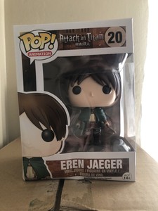 Funko Pop Eren Jaeger #20 Attack on Titan Common Vinyl Figure 849803043629 | eBay