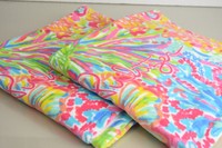 Set Of Two Lilly Pulitzer Beach Towel Multi Lovers Coral Blue Pink Oversize Set Of Two Lilly Pulitzer Beach Towel Multi Lovers Coral Blue Pink Oversize