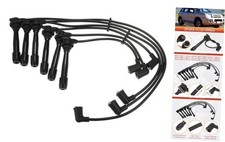 Spark Plug Coil Wires 7mm for Sonata 99-05 Tiburon 03-08 6pc 2750137B00