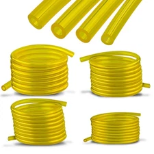 4 Sizes Gas Fuel Line Hose Yellow 16Ft Fuel Tube for 2 Cycle Small Engine