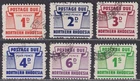 Northern Rhodesia 1963 QEII Postage Due Set CTO Used SG D5-D10 cat £120
