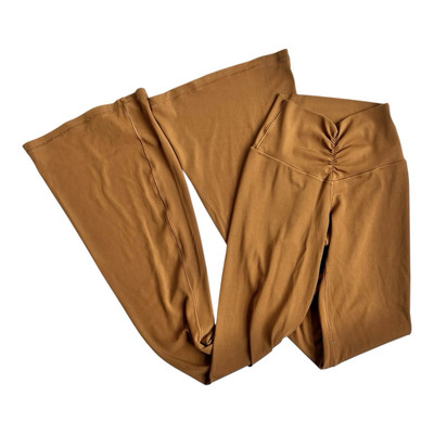 OFFLINE By Aerie Golden Tree Line Real Me High Waisted Ruched Flare Legging XS