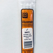 Plastruct 90672 Styrene Ladder HO Scale 1/100 x 5" (2)