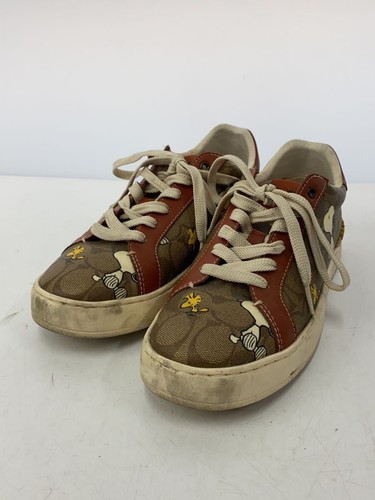 Coach Low Cut Sneaker 25cm BRW CF162 Used - Picture 2 of 5