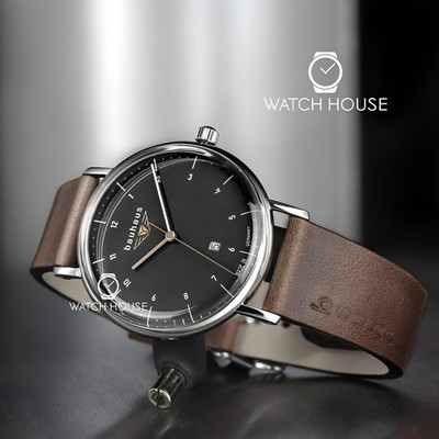 Bauhaus Herrenuhr 2142-2 Schwarz