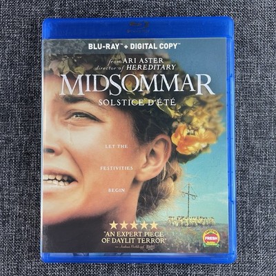 MIDSOMMAR (Blu-ray, 2019) Ari Aster Hereditary Horror  Disc Near Mint