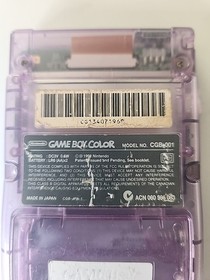 Nintendo Game Boy Color Handheld System - Atomic Purple