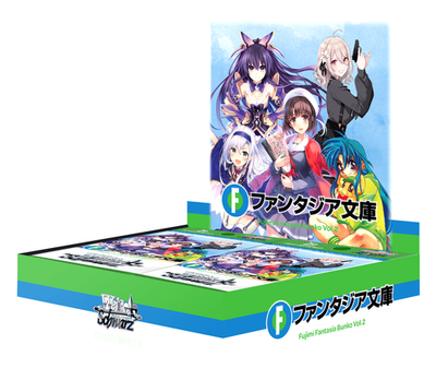 Weiss Schwarz Fujimi Fantasia Bunko Vol 2 Booster Box English Sealed 1st Edition Weiss Schwarz Fujimi Fantasia Bunko Vol 2 Booster Box English Sealed 1st Edition