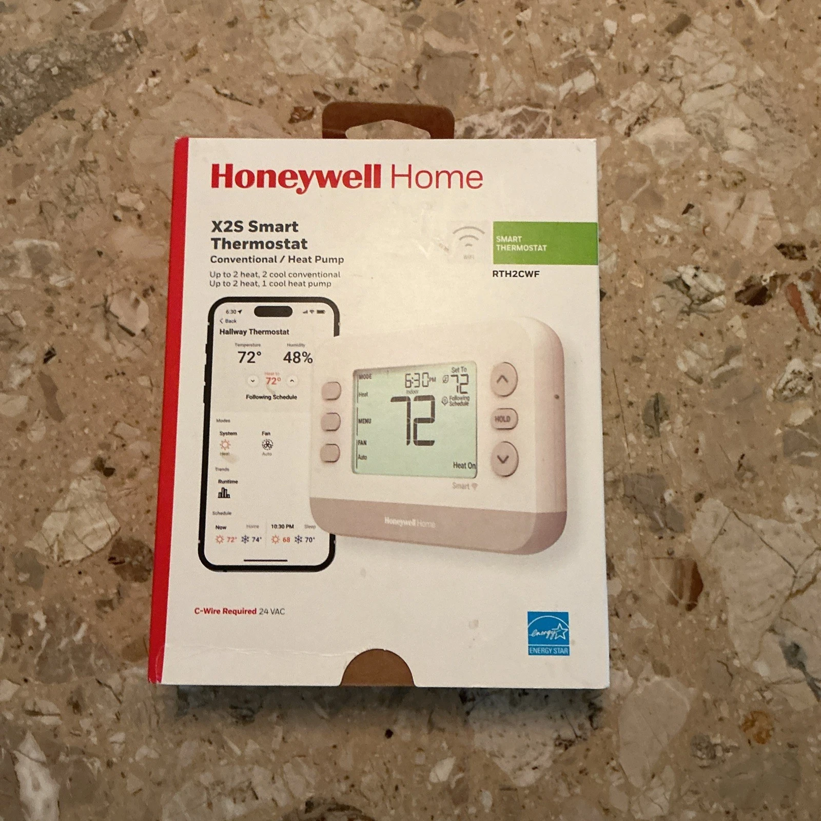 Honeywell Home X2S Smart WiFi Thermostat Conventional / Heat Pump (RTH2CWF)